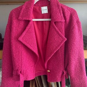Beautiful St. John fuchsia jacket